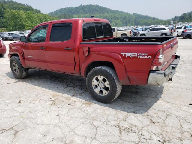 3TMLU4EN5FM201234 - 2015 TOYOTA TACOMA PRE DOUBLE CAB RED photo 2