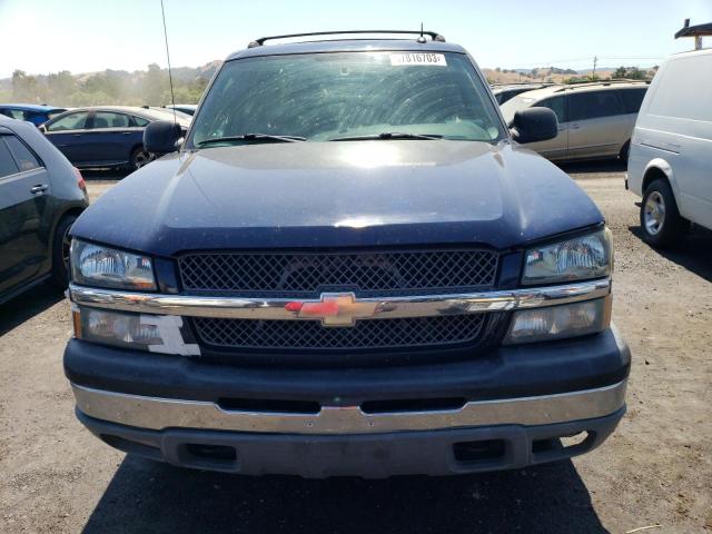 3GNEC12Z25G201259 - 2005 CHEVROLET AVALANCHE C1500 BLUE photo 5