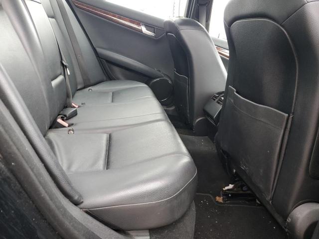 WDDGF8BB6AR097069 - 2010 MERCEDES-BENZ C 300 4MATIC BLACK photo 10