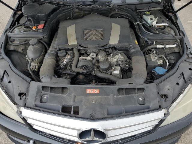WDDGF8BB6AR097069 - 2010 MERCEDES-BENZ C 300 4MATIC BLACK photo 11
