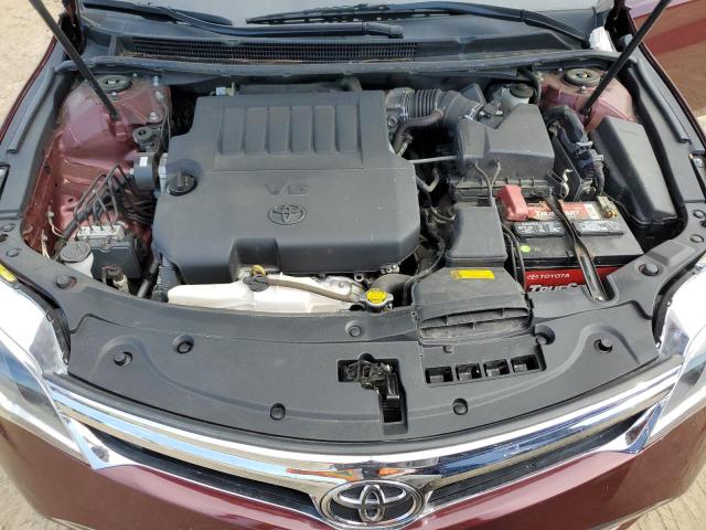 4T1BK1EBXDU006918 - 2013 TOYOTA AVALON BASE Tünd qırmızı foto 11