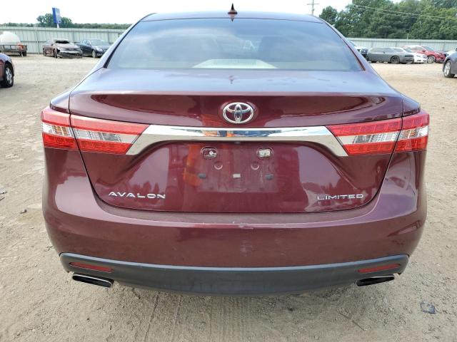 4T1BK1EBXDU006918 - 2013 TOYOTA AVALON BASE Tünd qırmızı foto 6