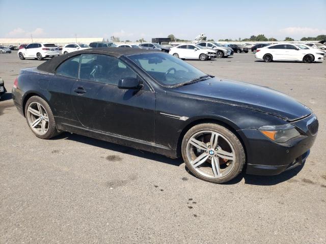 WBAEK13406CN76468 - 2006 BMW 6 SERIES I BLACK photo 4