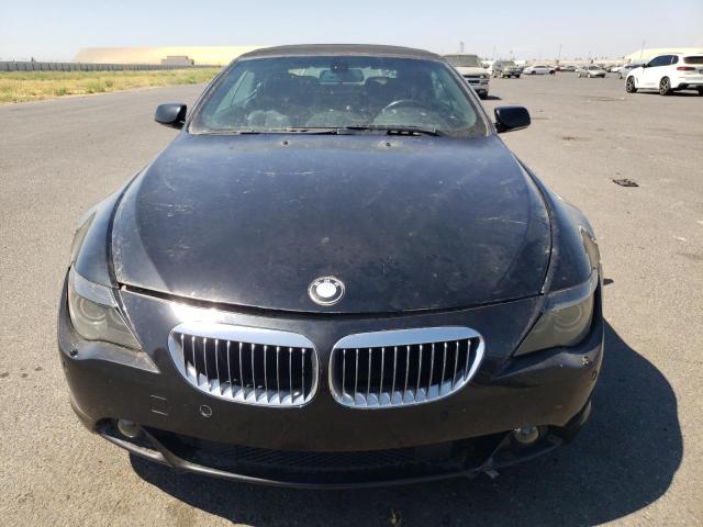 WBAEK13406CN76468 - 2006 BMW 6 SERIES I BLACK photo 5