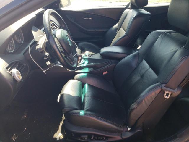 WBAEK13406CN76468 - 2006 BMW 6 SERIES I BLACK photo 7
