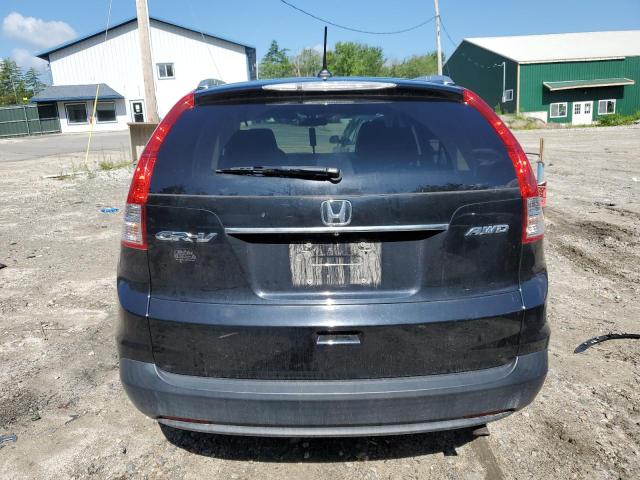 2HKRM4H77DH692254 - 2013 HONDA CR-V EXL BLACK photo 6