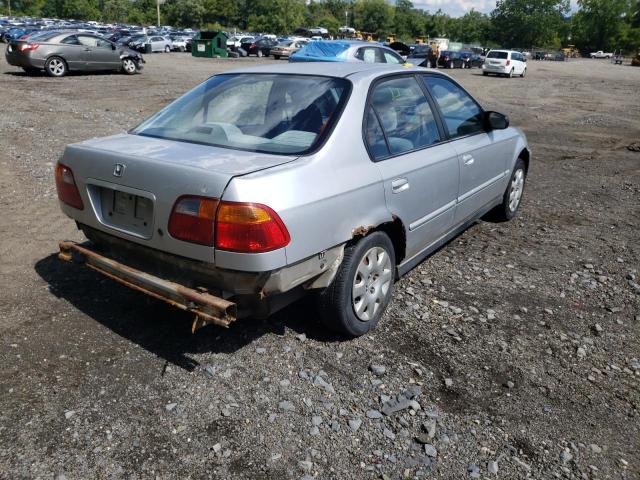 2HGEJ6617XH517955 - 1999 HONDA CIVIC BASE SILVER photo 4