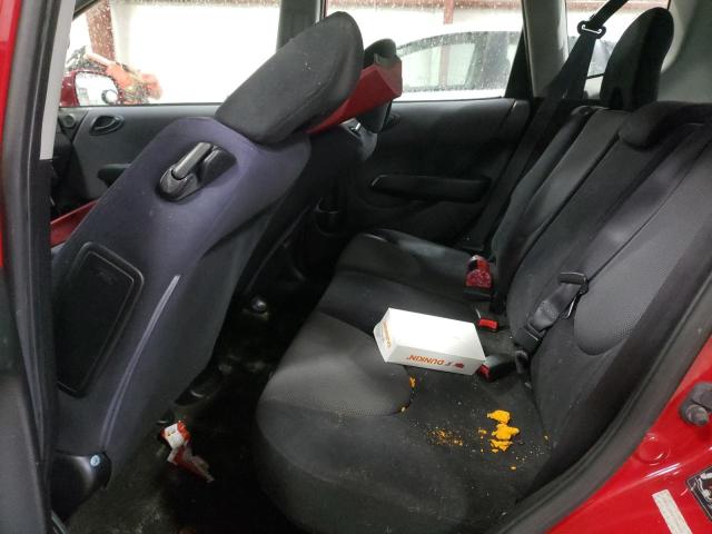 JHMGD386X7S048468 - 2007 HONDA FIT S 红色 照片 10