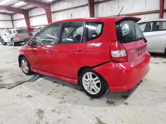 JHMGD386X7S048468 - 2007 HONDA FIT S 红色 照片 2