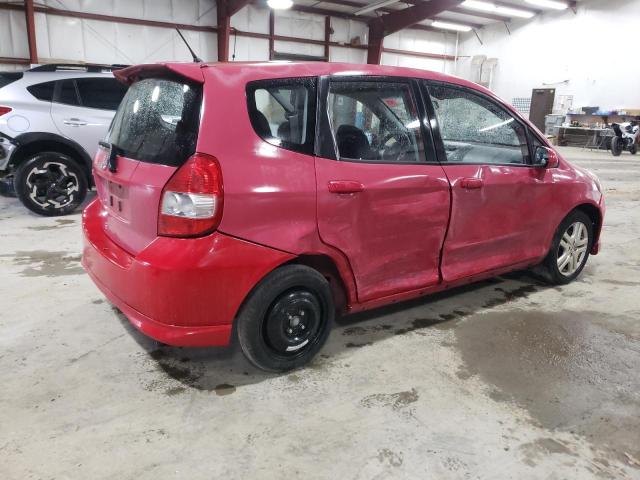 JHMGD386X7S048468 - 2007 HONDA FIT S 红色 照片 3