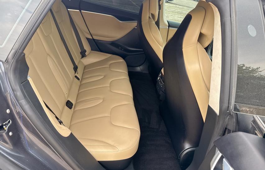 5YJSA1E14HF195384 - 2017 TESLA MODEL S GRAY photo 6