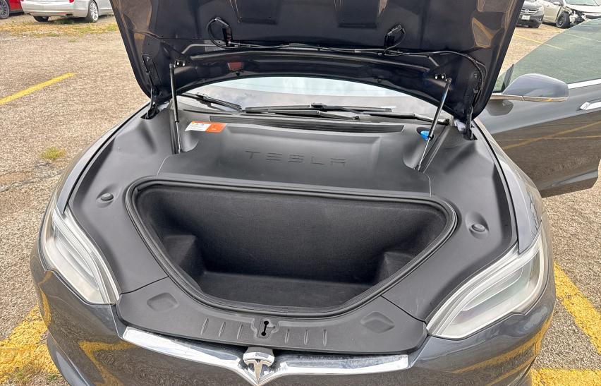 5YJSA1E14HF195384 - 2017 TESLA MODEL S GRAY photo 7