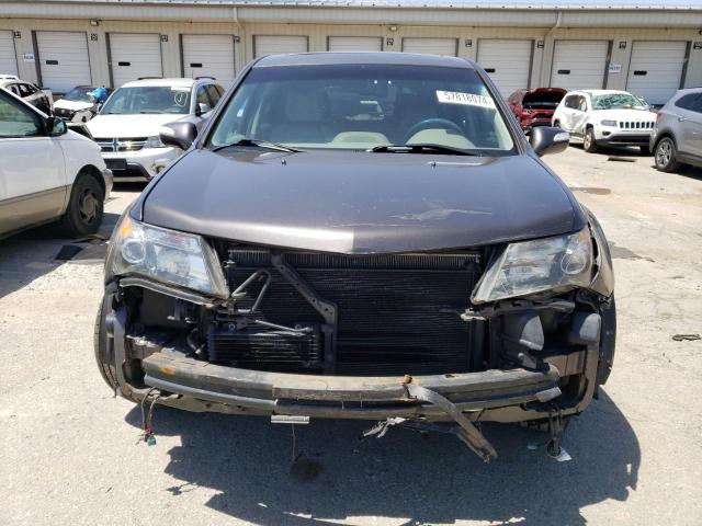 2HNYD2H66AH510968 - 2010 ACURA MDX TECHNOLOGY GRAY photo 5