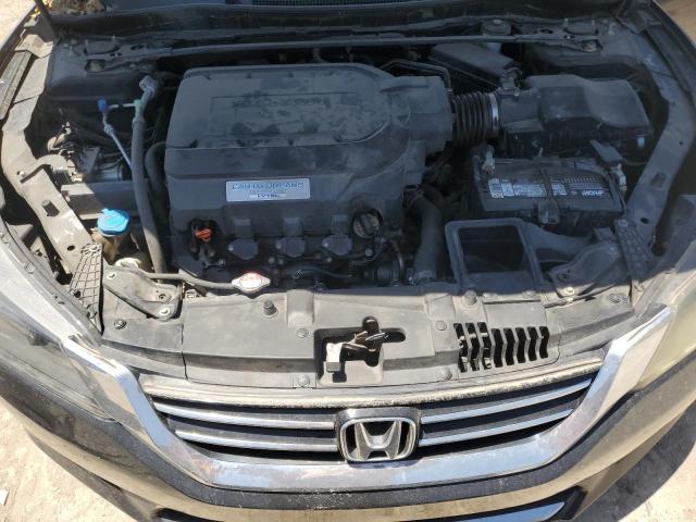 1HGCR3F87EA035137 - 2014 HONDA ACCORD EXL أسود صورة 11