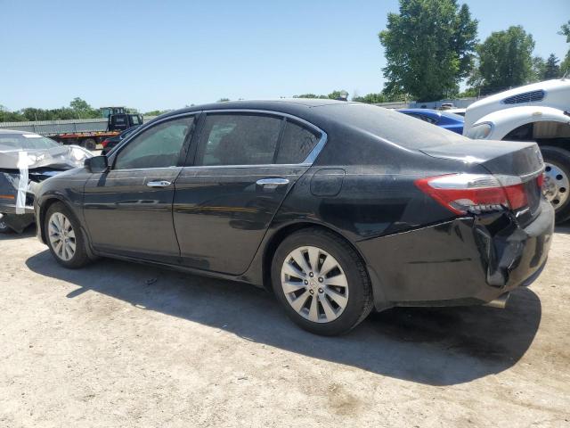 1HGCR3F87EA035137 - 2014 HONDA ACCORD EXL أسود صورة 2