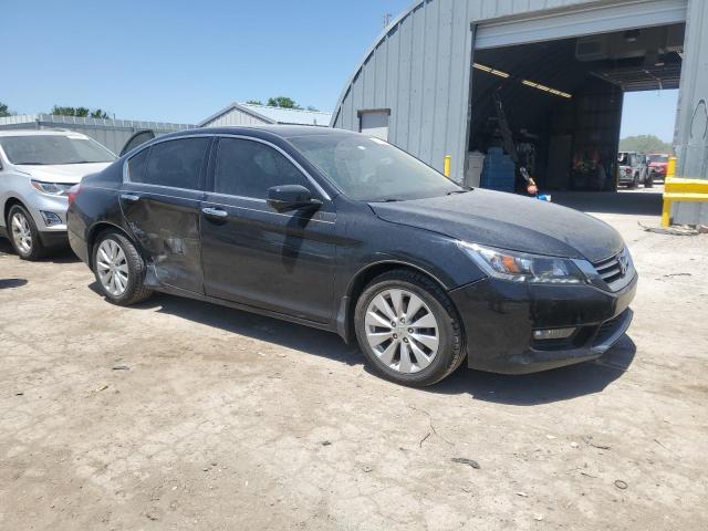 1HGCR3F87EA035137 - 2014 HONDA ACCORD EXL أسود صورة 4