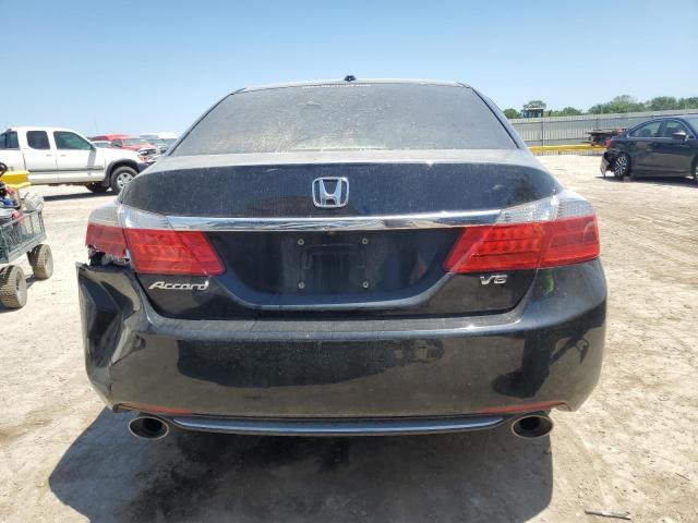 1HGCR3F87EA035137 - 2014 HONDA ACCORD EXL أسود صورة 6