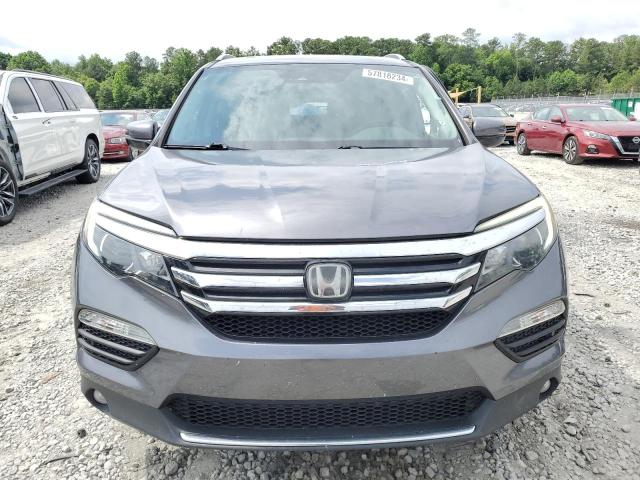 5FNYF6H05HB059924 - 2017 HONDA PILOT ELITE GRAY photo 5