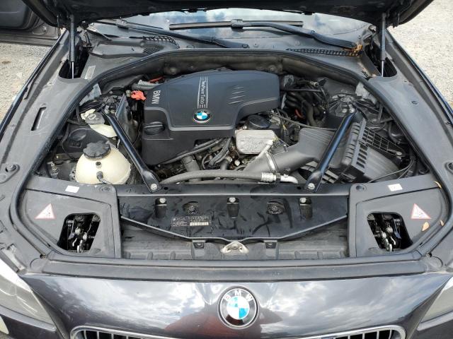 WBA5A7C57ED613605 - 2014 BMW 528 XI GRAY photo 11