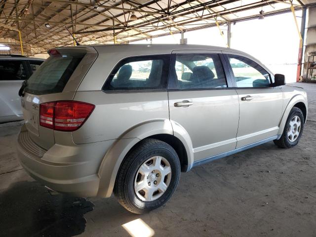 3D4GG47B59T216924 - 2009 DODGE JOURNEY SE TAN photo 3