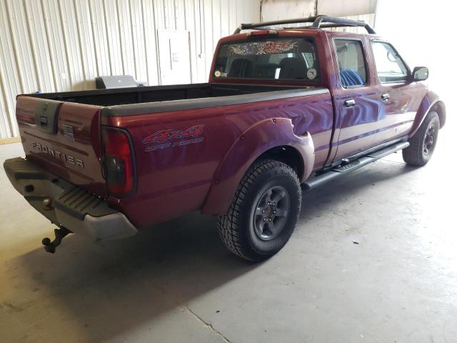 1N6ED29Y04C408630 - 2004 NISSAN FRONTIER CREW CAB XE V6 MAROON photo 3