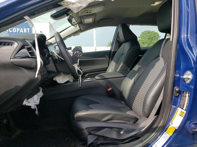 4T1G11AK2PU109530 - 2023 TOYOTA CAMRY SE NIGHT SHADE BLUE photo 7