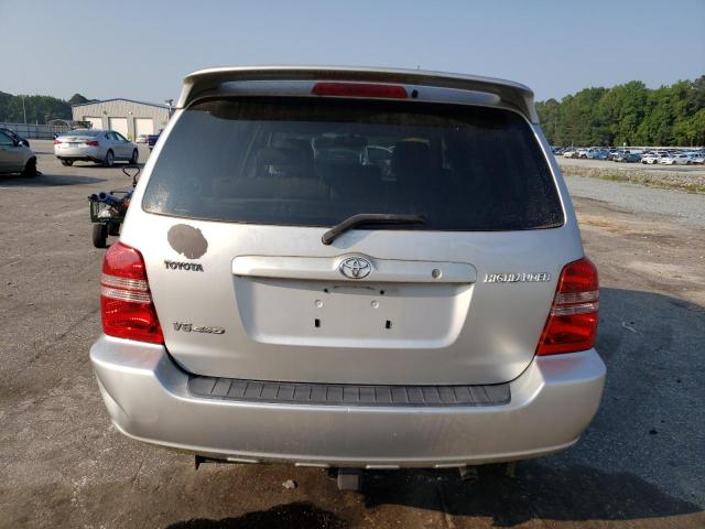 JTEHF21A720066418 - 2002 TOYOTA HIGHLANDER LIMITED SILVER photo 6