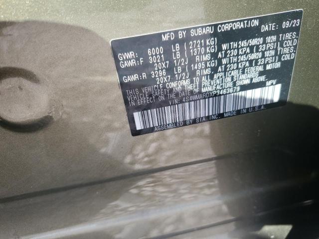 4S4WMARDXP3463679 - 2023 SUBARU ASCENT TOURING Yaşıl foto 13