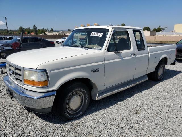 1FTEX15Y3NKB94282 - 1992 FORD F150 WHITE photo 1