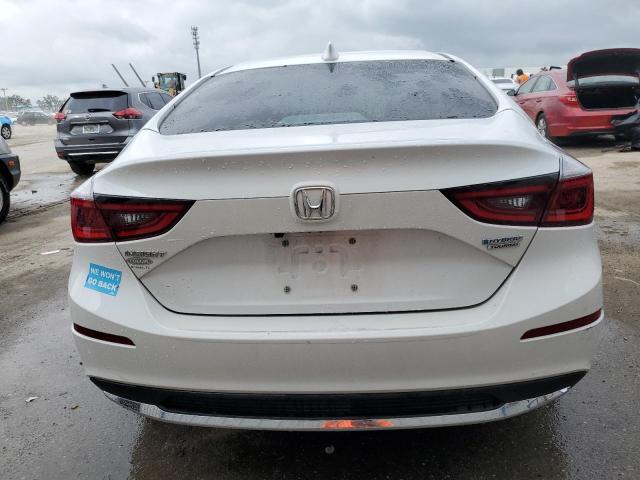 19XZE4F90ME004391 - 2021 HONDA INSIGHT TOURING WHITE photo 6