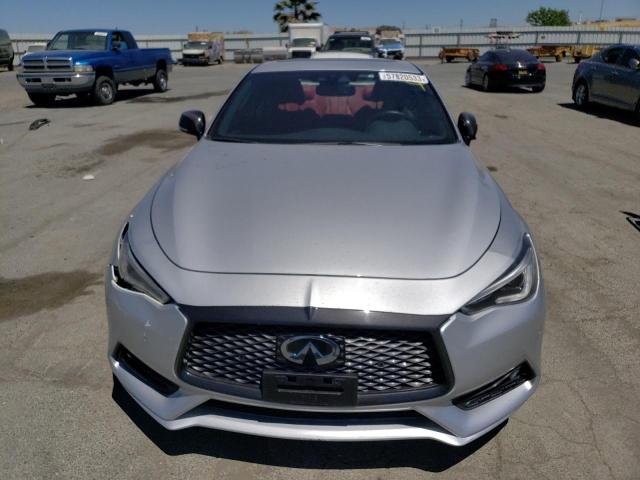 JN1FV7EK1JM530716 - 2018 INFINITI Q60 RED SPORT 400 SILVER photo 5