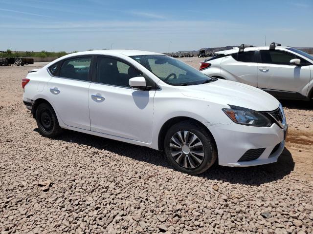 3N1AB7AP8KY302523 - 2019 NISSAN SENTRA S WHITE photo 4
