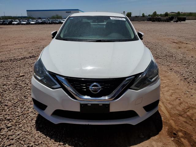 3N1AB7AP8KY302523 - 2019 NISSAN SENTRA S WHITE photo 5