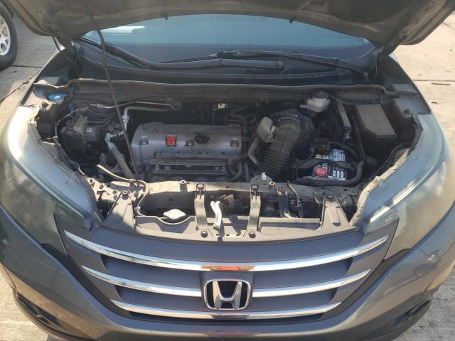 2HKRM4H73EH601658 - 2014 HONDA CR-V EXL GRAY photo 12