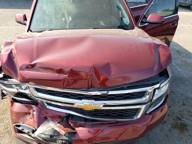 1GNSCHKC2GR247815 - 2016 CHEVROLET SUBURBAN C1500 LT MAROON photo 12