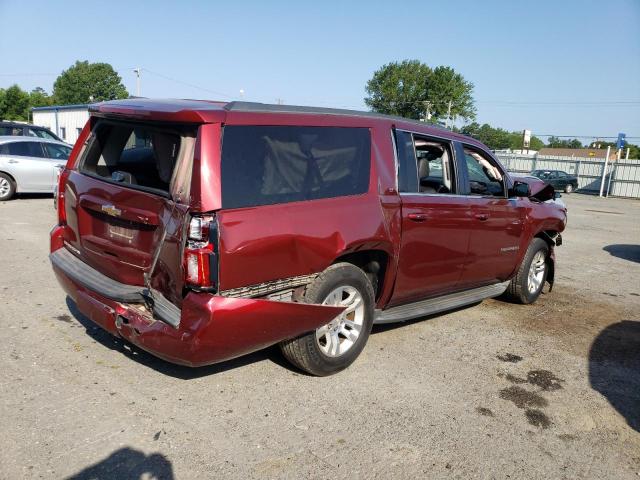 1GNSCHKC2GR247815 - 2016 CHEVROLET SUBURBAN C1500 LT MAROON photo 3