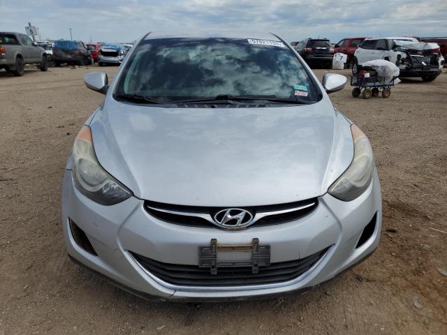 5NPDH4AEXDH309883 - 2013 HYUNDAI ELANTRA GLS SILVER photo 5