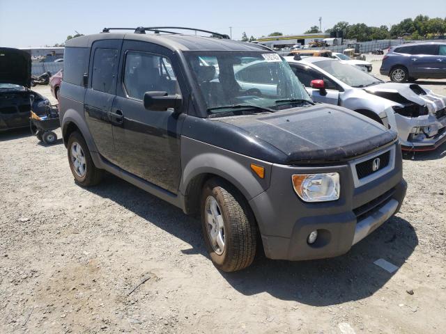 5J6YH18543L017382 - 2003 HONDA ELEMENT EX BLACK photo 4