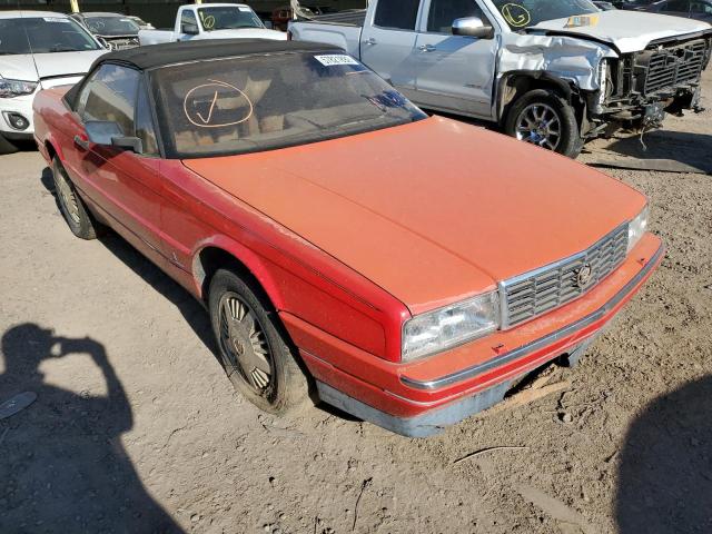 1G6VR3177JU100361 - 1988 CADILLAC ALLANTE RED photo 1