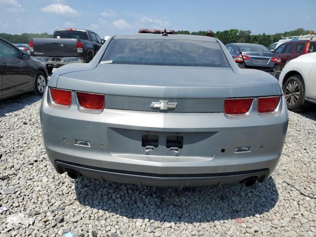 2G1FC1ED9B9112154 - 2011 CHEVROLET CAMARO LT GRAY photo 6