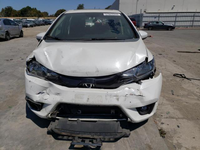 3HGGK5H89FM728567 - 2015 HONDA FIT EX WHITE photo 5