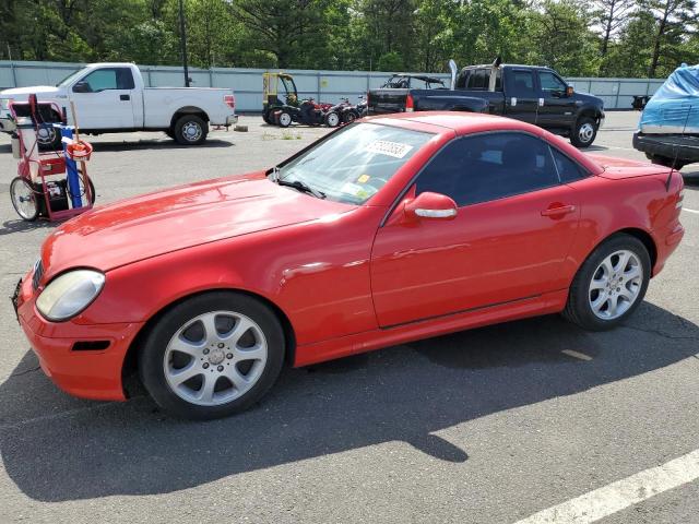 WDBKK49F61F174279 - 2001 MERCEDES-BENZ SLK 230 KOMPRESSOR RED photo 1