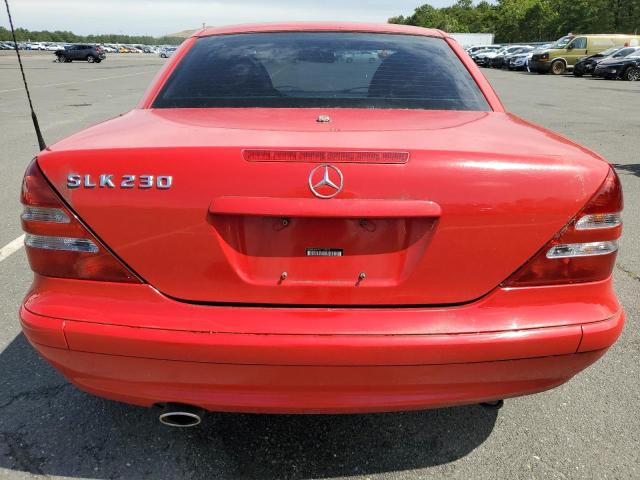 WDBKK49F61F174279 - 2001 MERCEDES-BENZ SLK 230 KOMPRESSOR RED photo 6