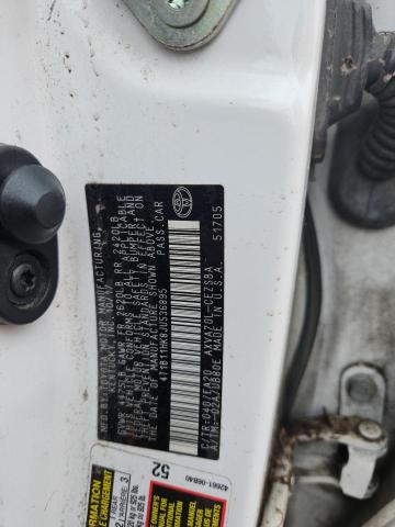 4T1B11HK8JU536895 - 2018 TOYOTA CAMRY L 白色 照片 12