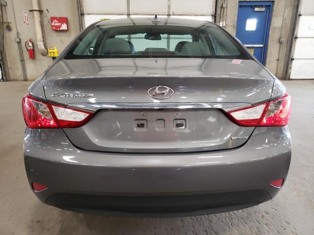 5NPEC4AC6EH814242 - 2014 HYUNDAI SONATA SE CHARCOAL photo 6