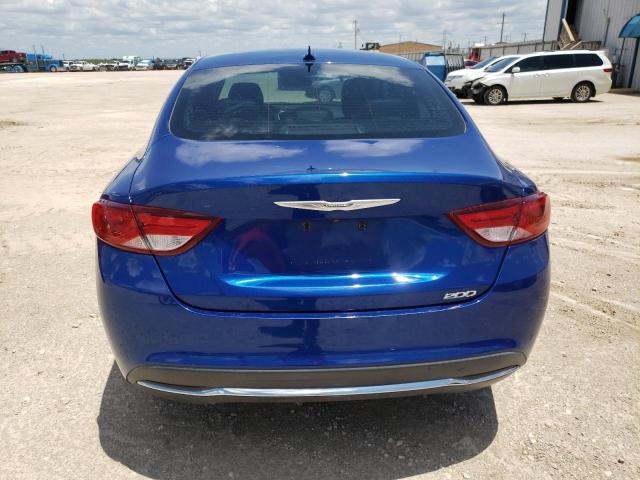 1C3CCCAB3HN503420 - 2017 CHRYSLER 200 LIMITED BLUE photo 6