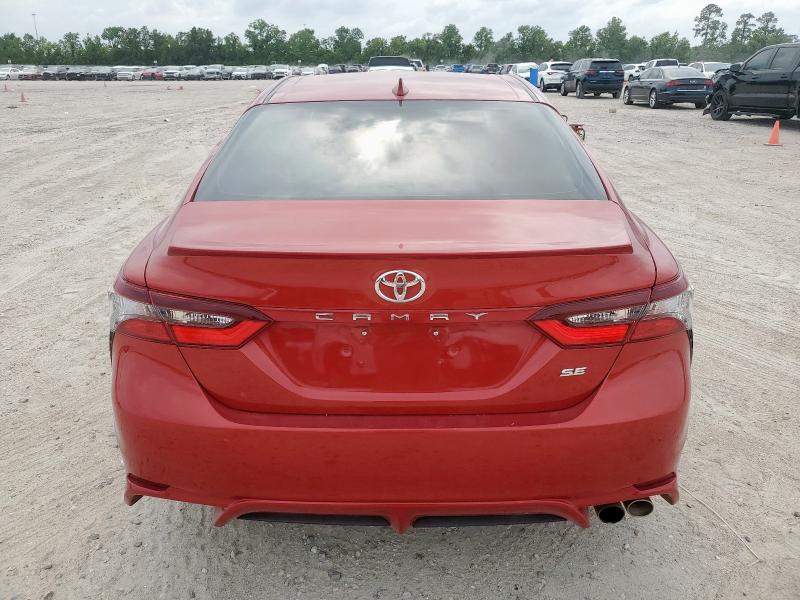 4T1G11AK2PU163376 - 2023 TOYOTA CAMRY SE NIGHT SHADE BURGUNDY photo 6