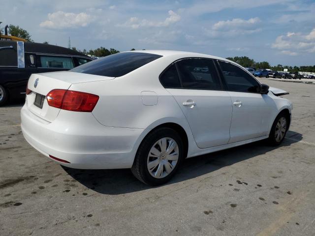 3VW2K7AJ0BM378920 - 2011 VOLKSWAGEN JETTA BASE 白色 照片 3