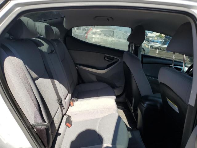 KMHDH4AEXDU823525 - 2013 HYUNDAI ELANTRA GLS SILVER photo 10