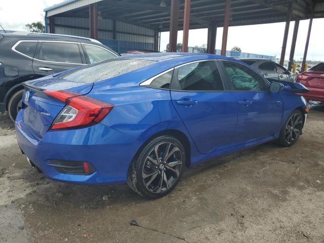 2HGFC2F83MH535594 - 2021 HONDA CIVIC SPORT 蓝色 照片 3